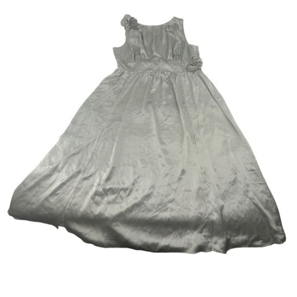 Reformation Moonlight Maxi Dress 14 Silver Good